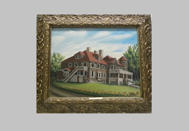 Peinture de Réal Roberge, 1978. Donateur : Réal Roberge.